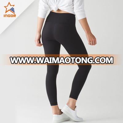 running women yoga soft compression 92 polyester 8 spandex women gym high waisted leggings