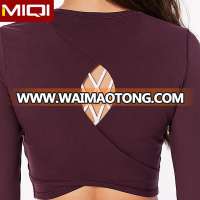 2017 New Desgin Fitness & Yoga Wear Sportswear Type Sexy Women gym Yoga Long Sleeve